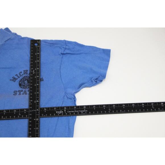 Vintage Michigan State University Spartans T Shirt Large - Picture 7 of 8